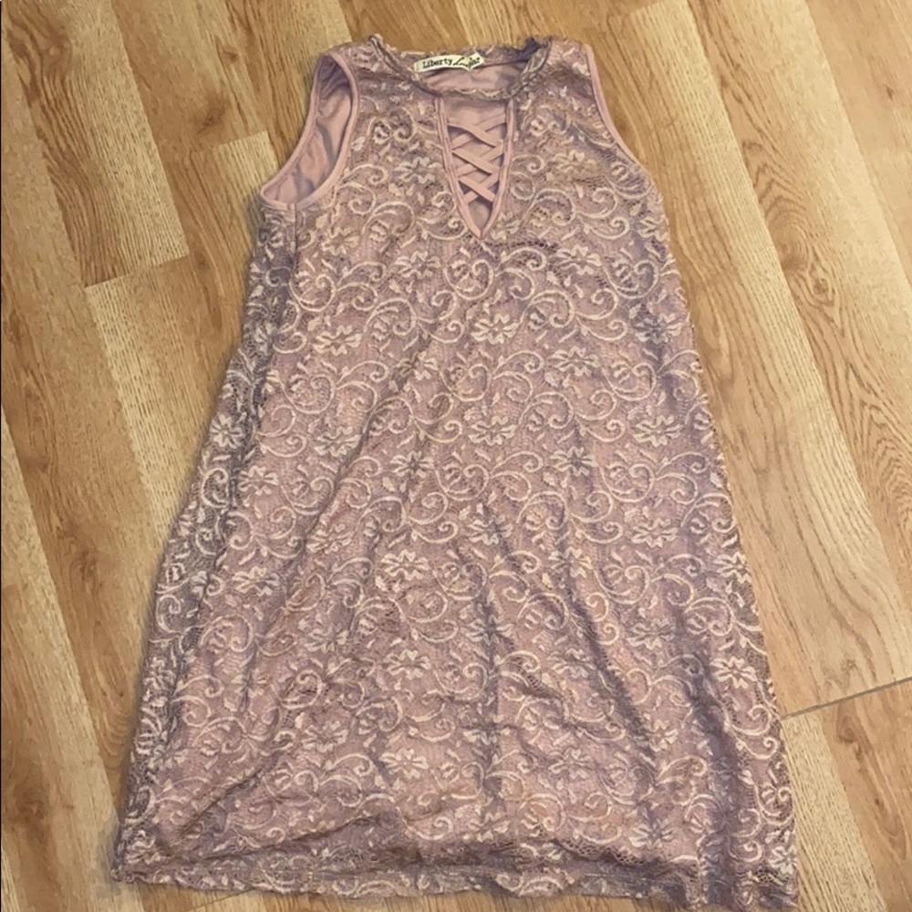 cute light pink dress